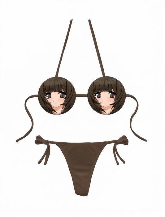 Haruka Amami Anime Bikini